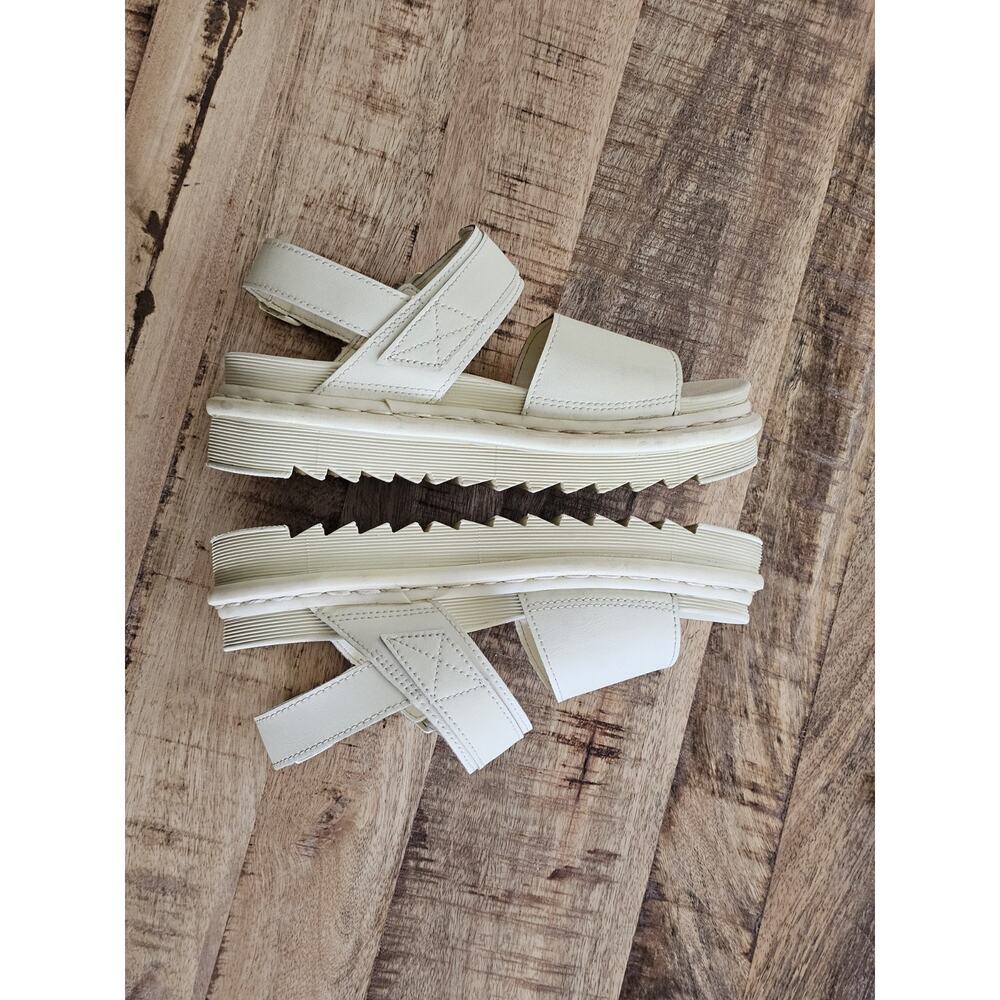 Dr Martens Voss Mono Women's Light Yellow Leather Sandals size US 7 - Picture 7 of 12